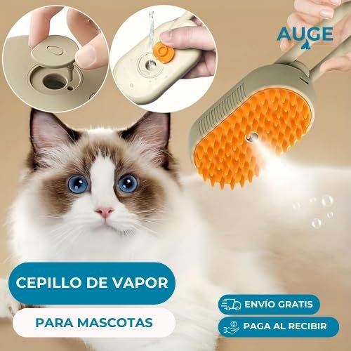 Cepillo de vapor para mascotas